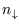 $n_\downarrow $