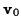 ${\bf v}_0$